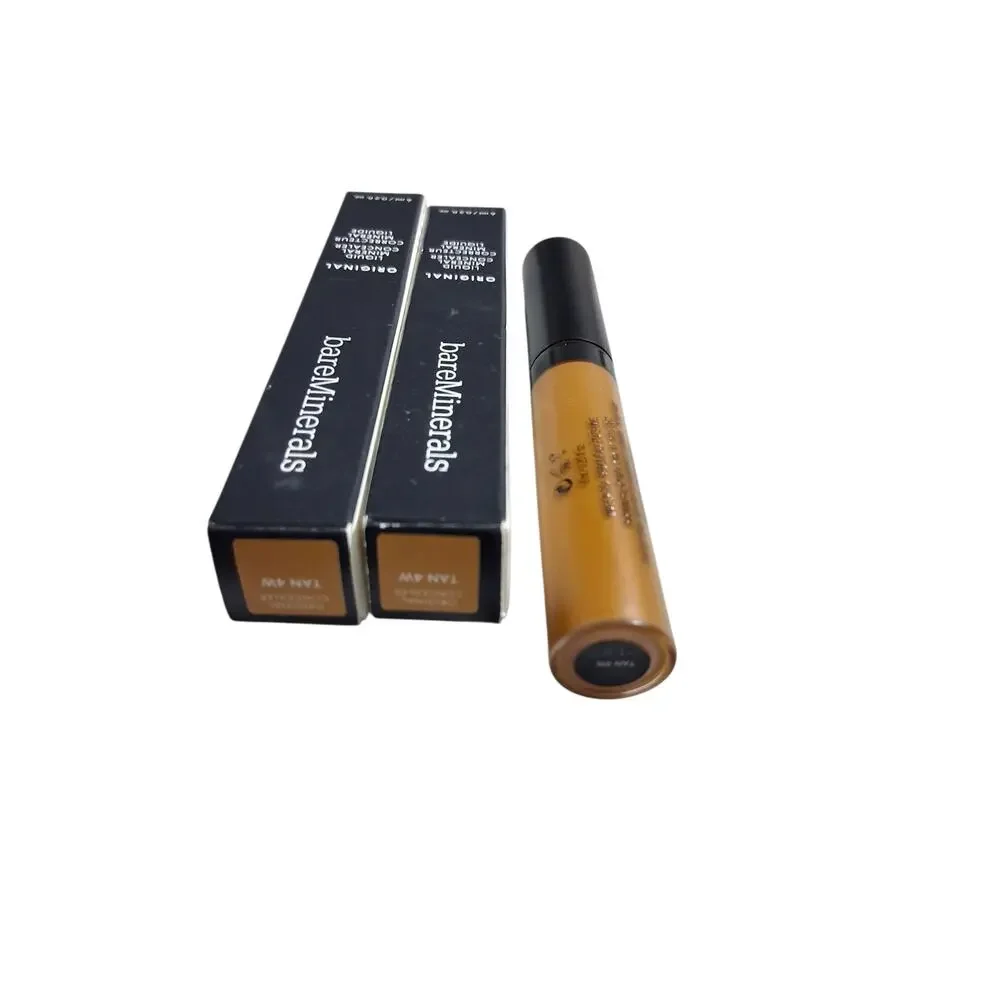 2pcs Bare Minerals ORIGINAL Liquid Mineral Brightening Concealer Color TAN 4W‎